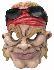 Karikaturní maska amerického bikera pro dospělé