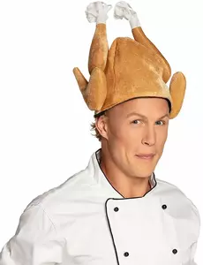 Klobouk vánočního krocana pro dospělé