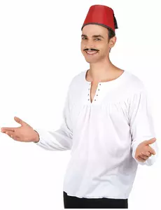 Filcový fez klobouk pro dospělé