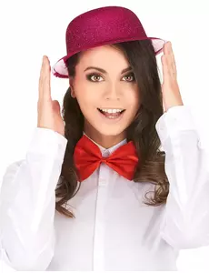Fuchsiový flitrovaný buřinka pro dospělé
