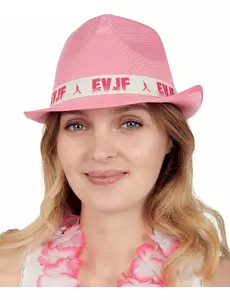 Růžový klobouk na rozlučku se svobodou pro dospělé