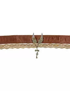 Steampunkový choker náhrdelník pro dospělé