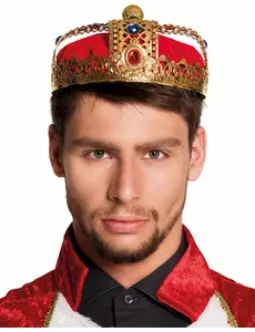 Luxusní královská koruna pro dospělé