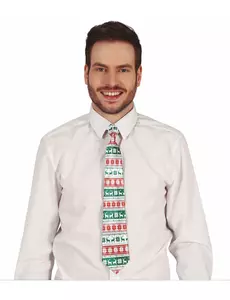 Vánoční kravata se vzorem pro dospělé