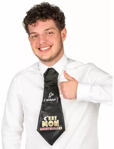 Vtipná narozeninová kravata