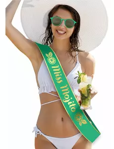Dámská zelená šála Miss Mojito