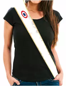 Prázdná trikolorní šála