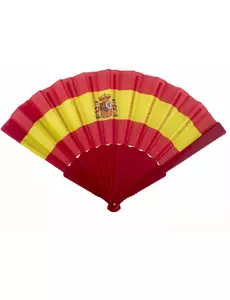Vějíř fanouška Španělska 23 cm