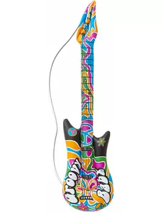 Nafukovací hippie kytara 105 cm