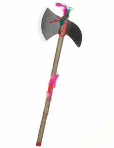 Kulatá plastová indiánská sekera