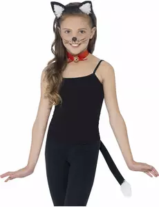 Dětská sada černá kočka