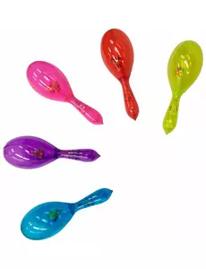 Barevné světelné marakasy 16,5 cm