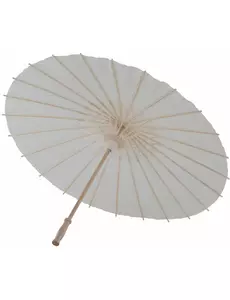 Bílý deštník