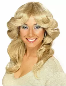 Blond paruka 70. let pro ženy