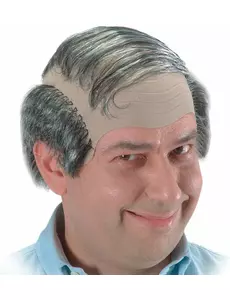 Paruka plešatého muže pro dospělé