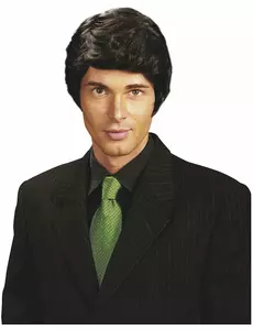 Černá paruka pro muže