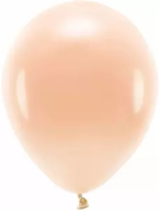 100 pastelově broskvových latexových balónků 26 cm