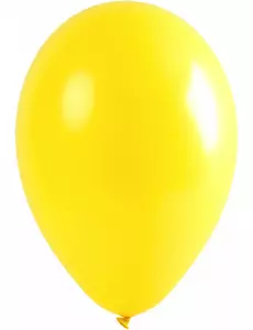 12 žlutých balónků 28 cm