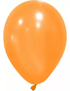12 oranžových balónků 28 cm