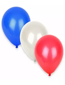 12 balónků fanouška Francie 27 cm