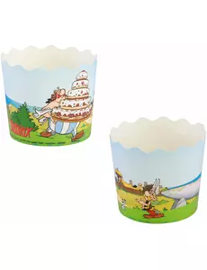 12 košíčků na cupcakes Asterix