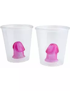 2 panákové skleničky Penis