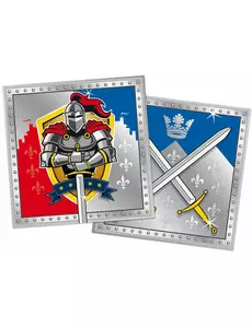 20 ubrousků Knights 33x33cm