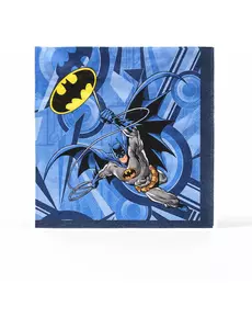 20 Batman papírových ubrousků 33 × 33 cm