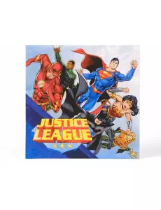 20 Justice League papírových ubrousků 33 × 33 cm