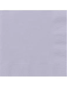 20 levandulových papírových ubrousků 33 × 33 cm