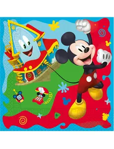 20 papírových ubrousků Mickey Mouse 33 x 33 cm