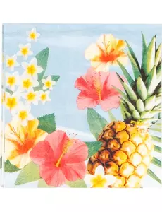20 ubrousků Hawaii party 33 x 33 cm