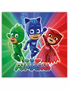 20 ubrousků PJ Masks 33 x 33 cm