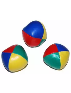3 barevné žonglovací míčky 6 cm