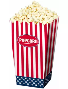 4 krabice popcornu USA