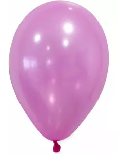 50 metalických růžových balónků 30 cm