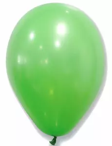50 zelených balónků 30 cm
