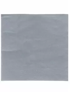 50 šedých ubrousků 38 x 38 cm