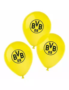 6 latexových balónků Borussia Dortmund