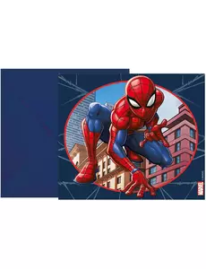 Pozvánky Spiderman s obálkami