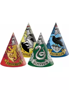 6 kartonových kloboučků Harry Potter