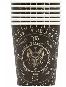 6 kelímků Ouija Board