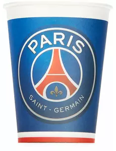6 kartonových kelímků PSG 25 cl