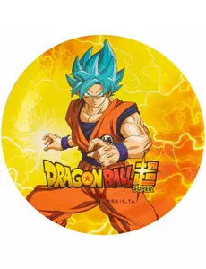 8 kartonových talířů Dragon Ball Z 23cm