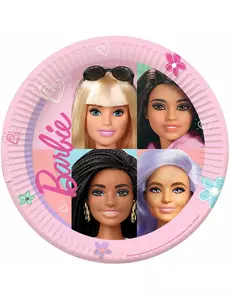 Papírové talíře Barbie Sweet Life 23 cm