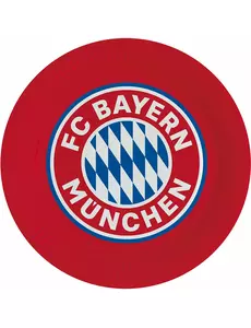 8 papírových talířů FC Bayern Mnichov 23 cm