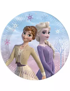 8 papírových talířů Frozen 23 cm