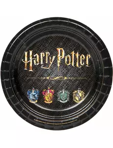 8 Harry Potter papírových talířů 23 cm
