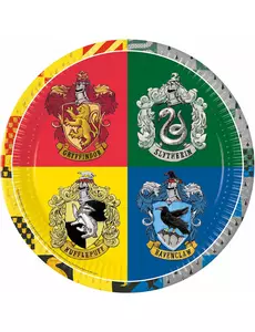 Papírové talíře Harry Potter Hogwarts 23 cm