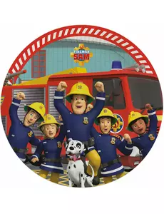 Papírové talíře Fireman Sam 23 cm